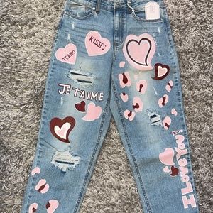 Handpainted Denim